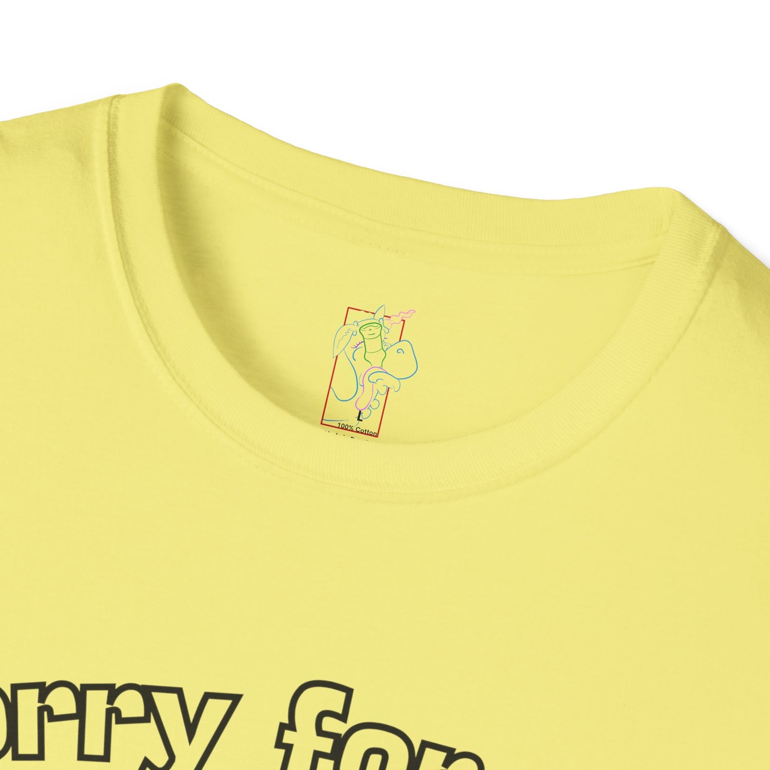 Sorry for Partying T-Shirt-Black