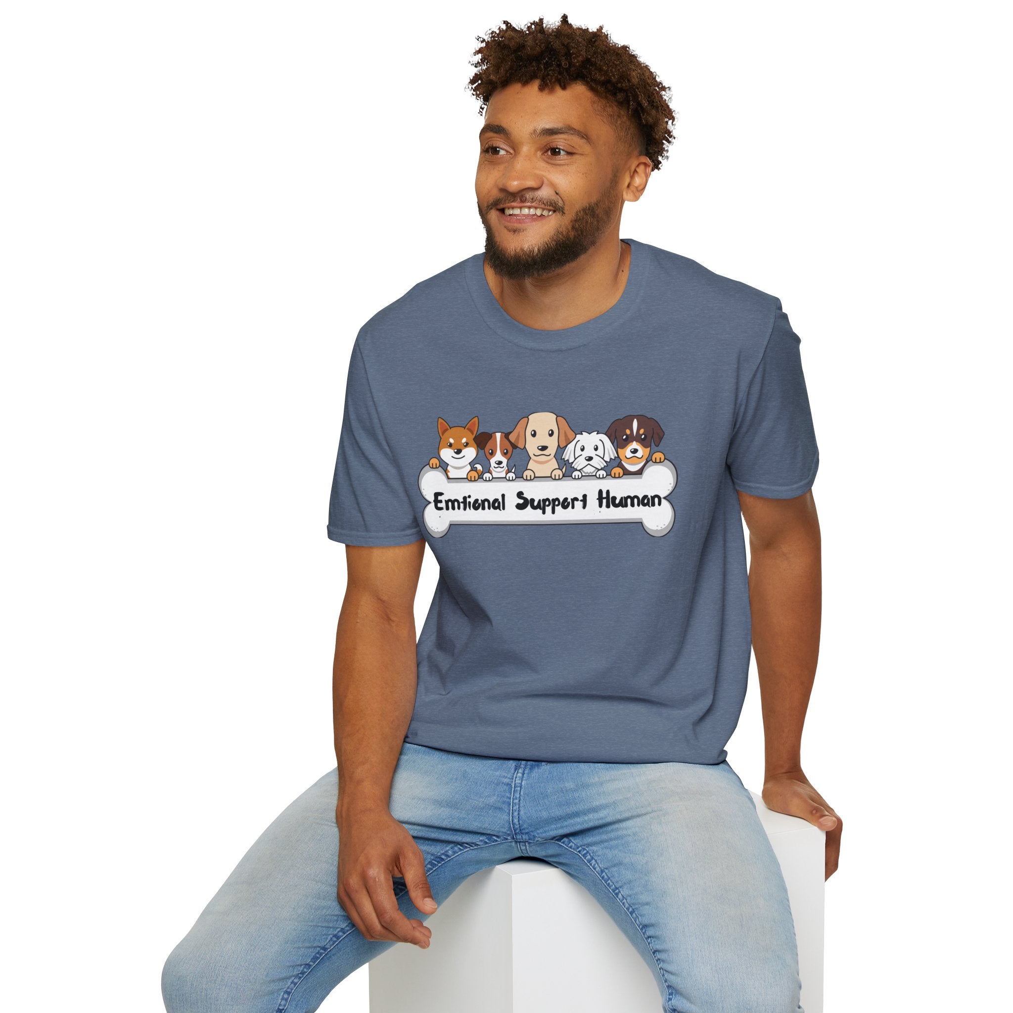 Funny Dogs Love T-Shirt — Cute Happy Pets Tee for Dog Lovers