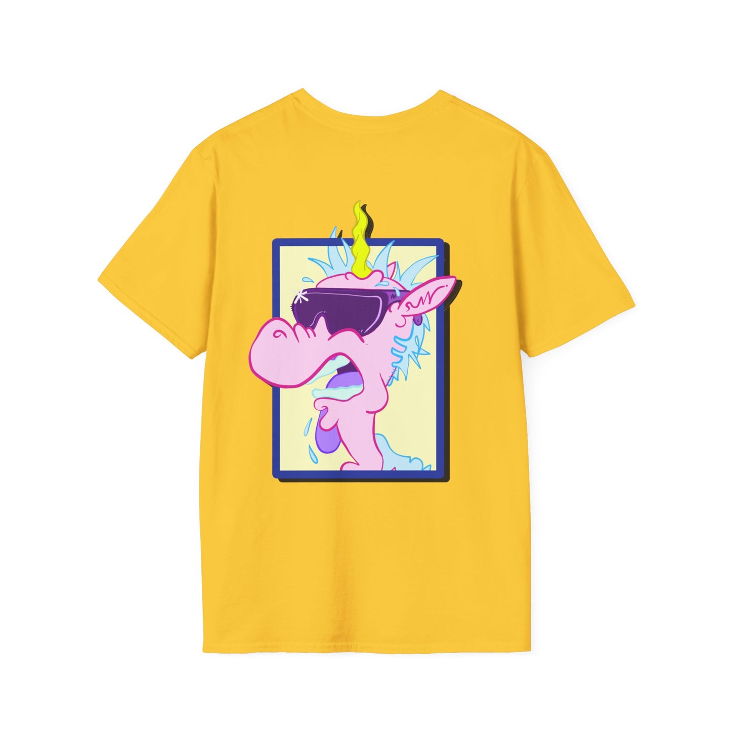 Cool Unicorn Graphic T-Shirt - Are You Crooked, RAVER? Unisex Tee
