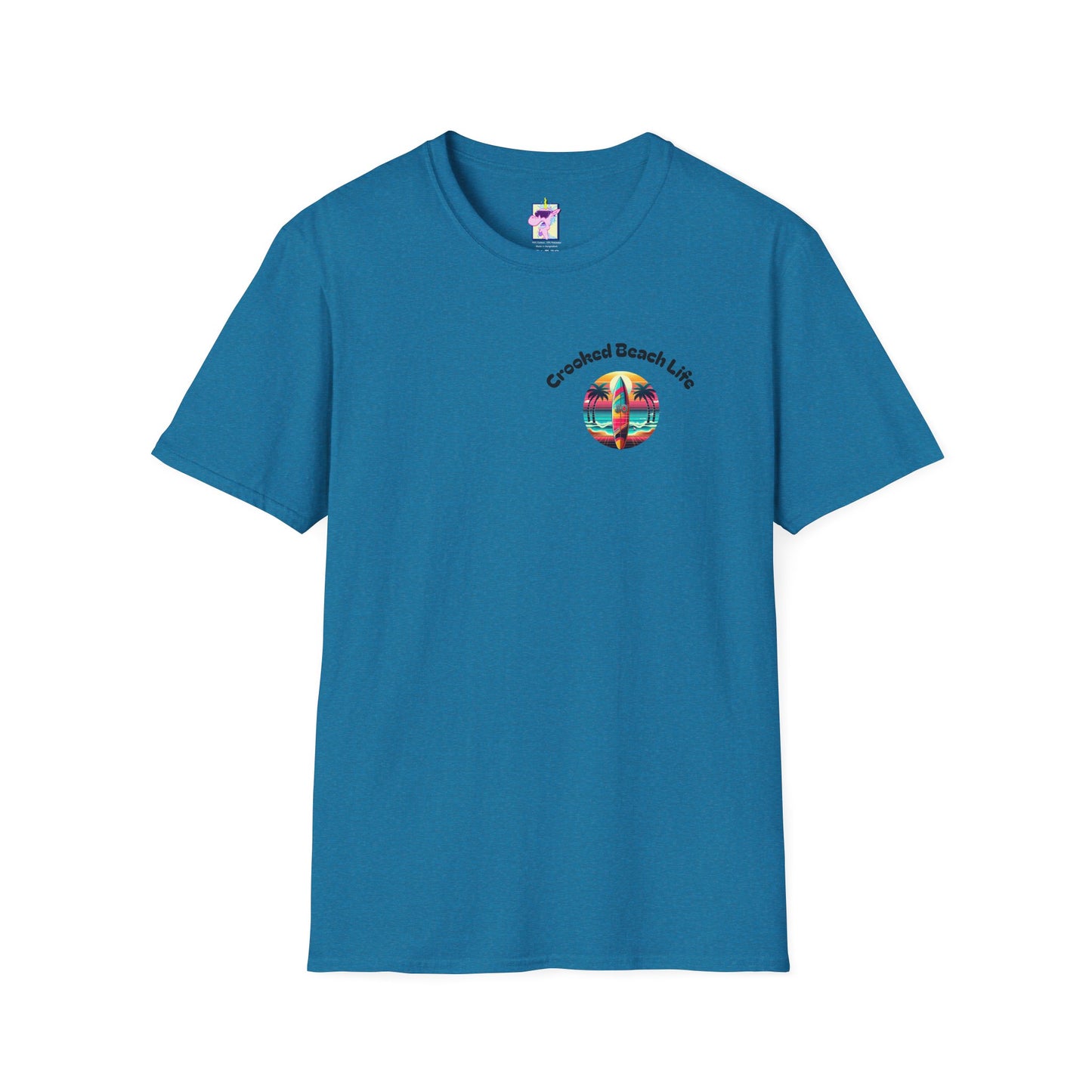 Jammin' Jellyfish Unisex Softstyle T-Shirt - Beach Life Vibes