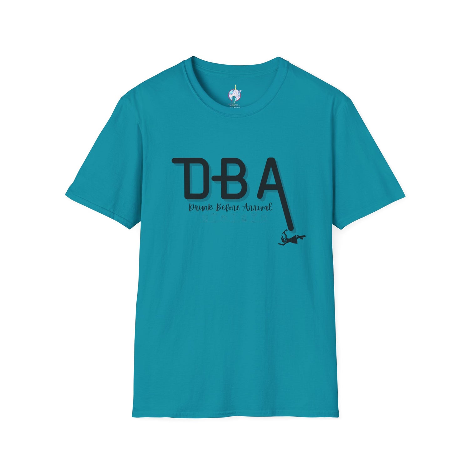Drunk Before Arrival Funny T-Shirt — Bold Party Tee