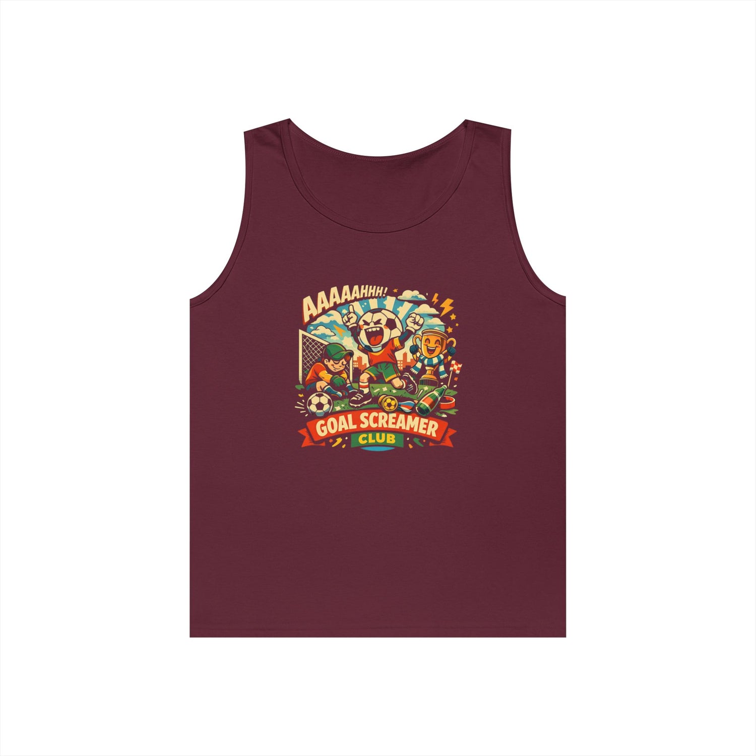 Goal Screamers Club Funny Tank Top