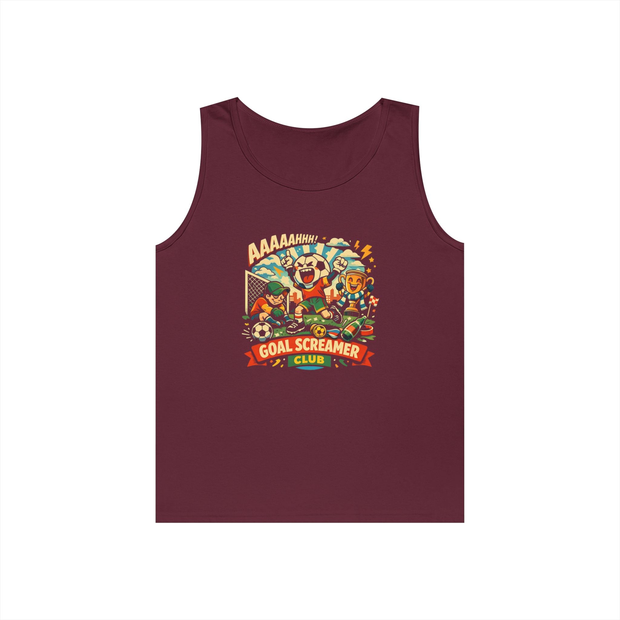 Goal Screamers Club Funny Tank Top