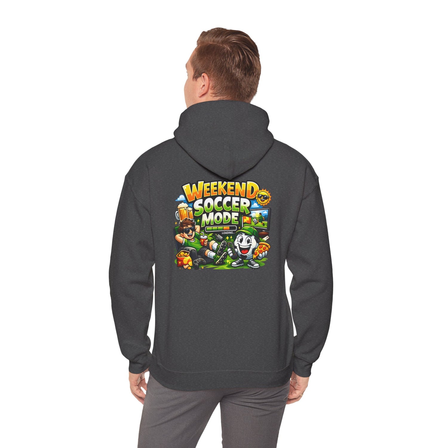 Weekend Soccer Mode Funny Hoodie