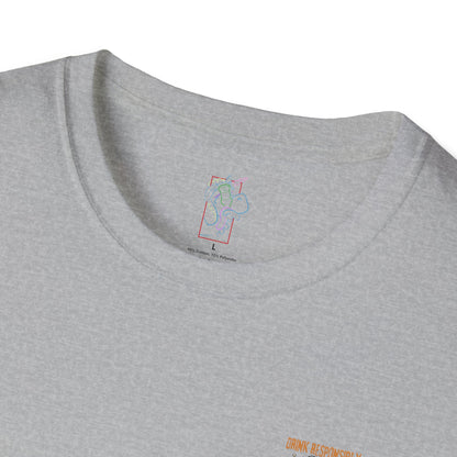 Drink Responsibly Tomorrow T-Shirt — Funny Beer Hangover Graphic Tee