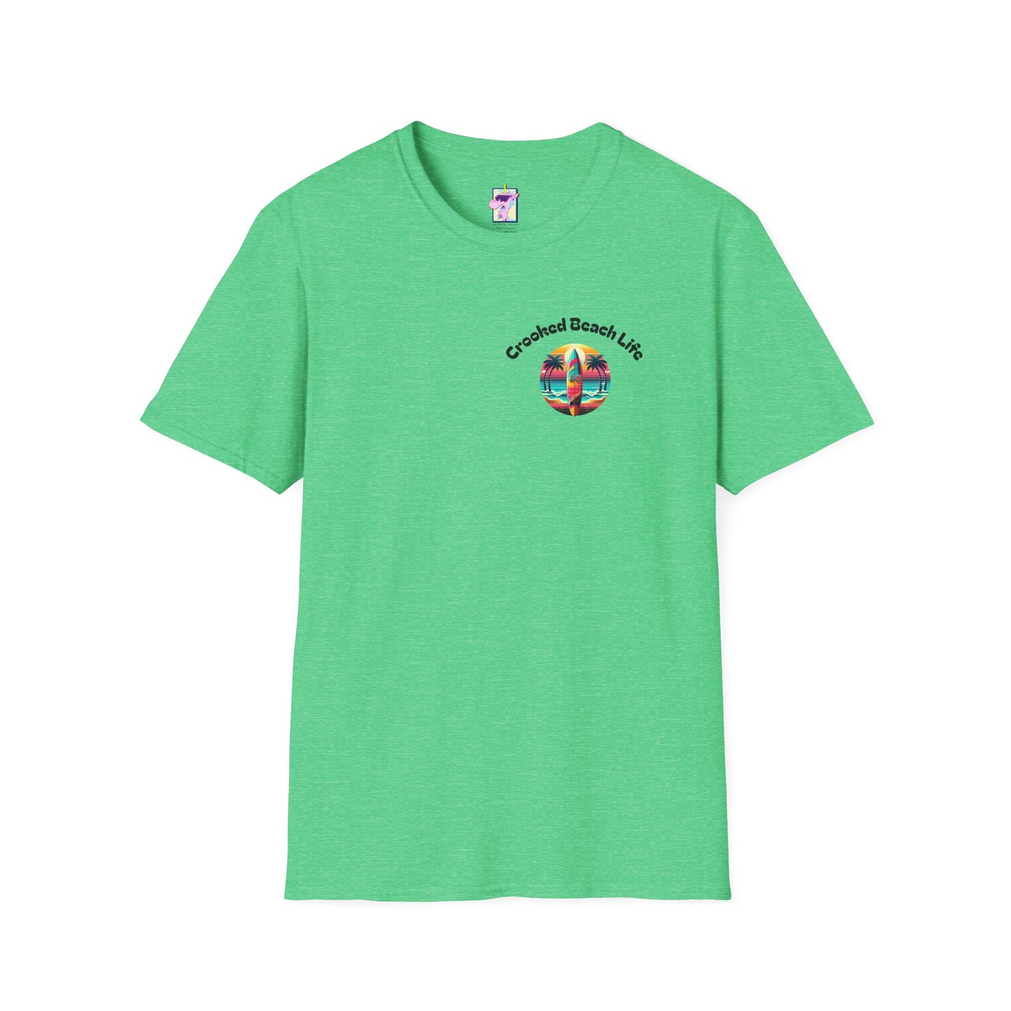 Jammin' Jellyfish Unisex Softstyle T-Shirt - Beach Life Vibes