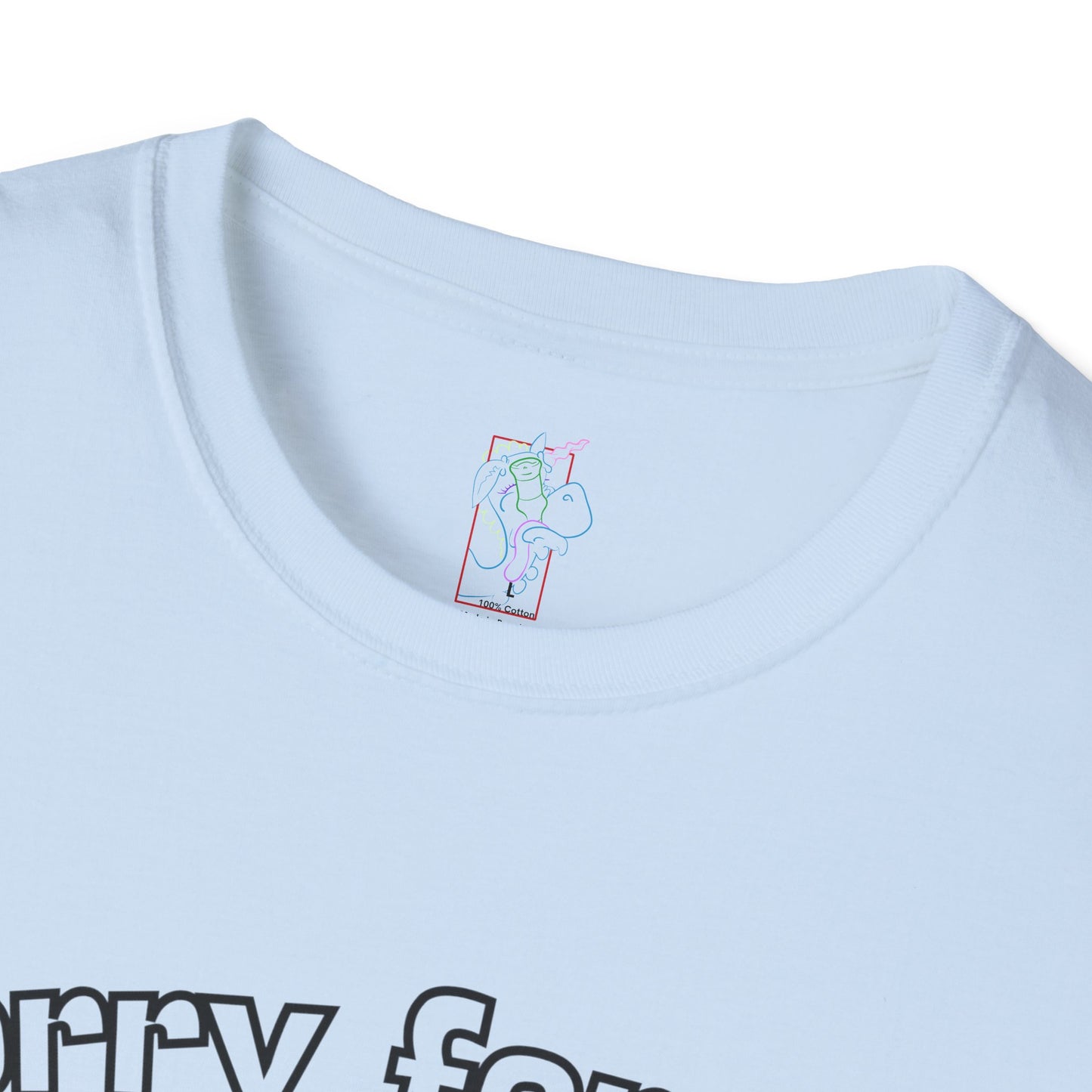 Sorry for Partying T-Shirt-Black