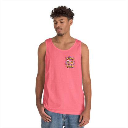 New Year New Beer Funny Tank Top