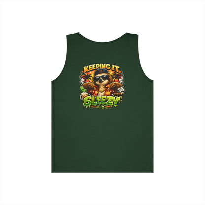 Keeping It Sleazy Sloth Funny Tank Top