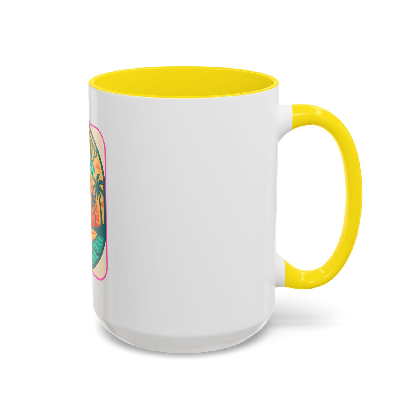 Jammin' Jellyfish Coffee Mug - Fun Surfing Ocean Mug, Tropical Drinkware, Beach Vibes Gift, Casual Teacup, Quirky Kitchen Decor