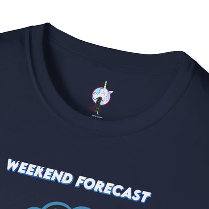 Weekend Forecast Tee — "99% Chance of Beer" Graphic T-Shirt