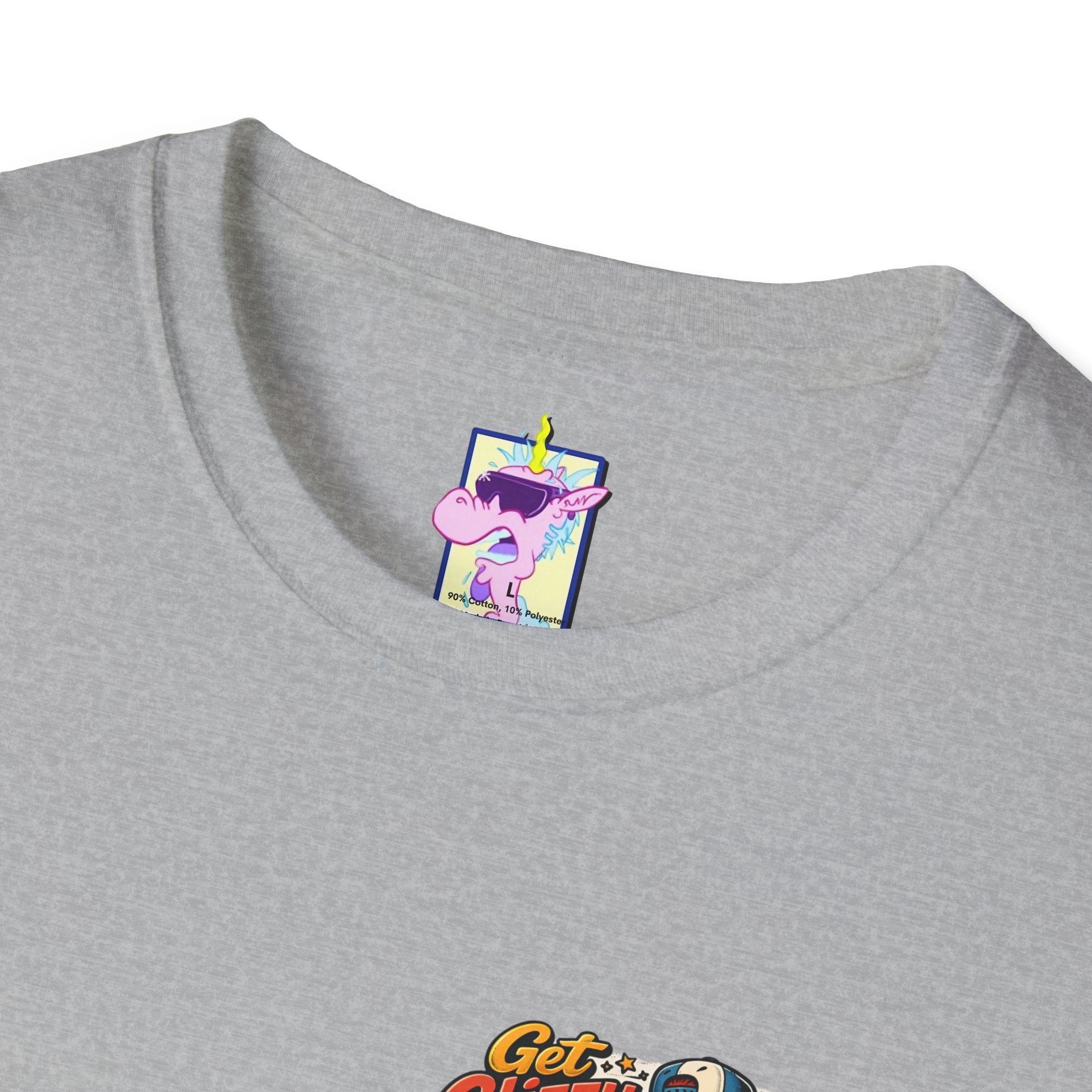 Get Glizzy With It Funny Hot Dog T-Shirt