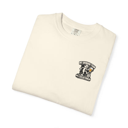 Drinking Game Tee — “I Thought This Was a Drinking Game” Funny Beer Run T-Shirt