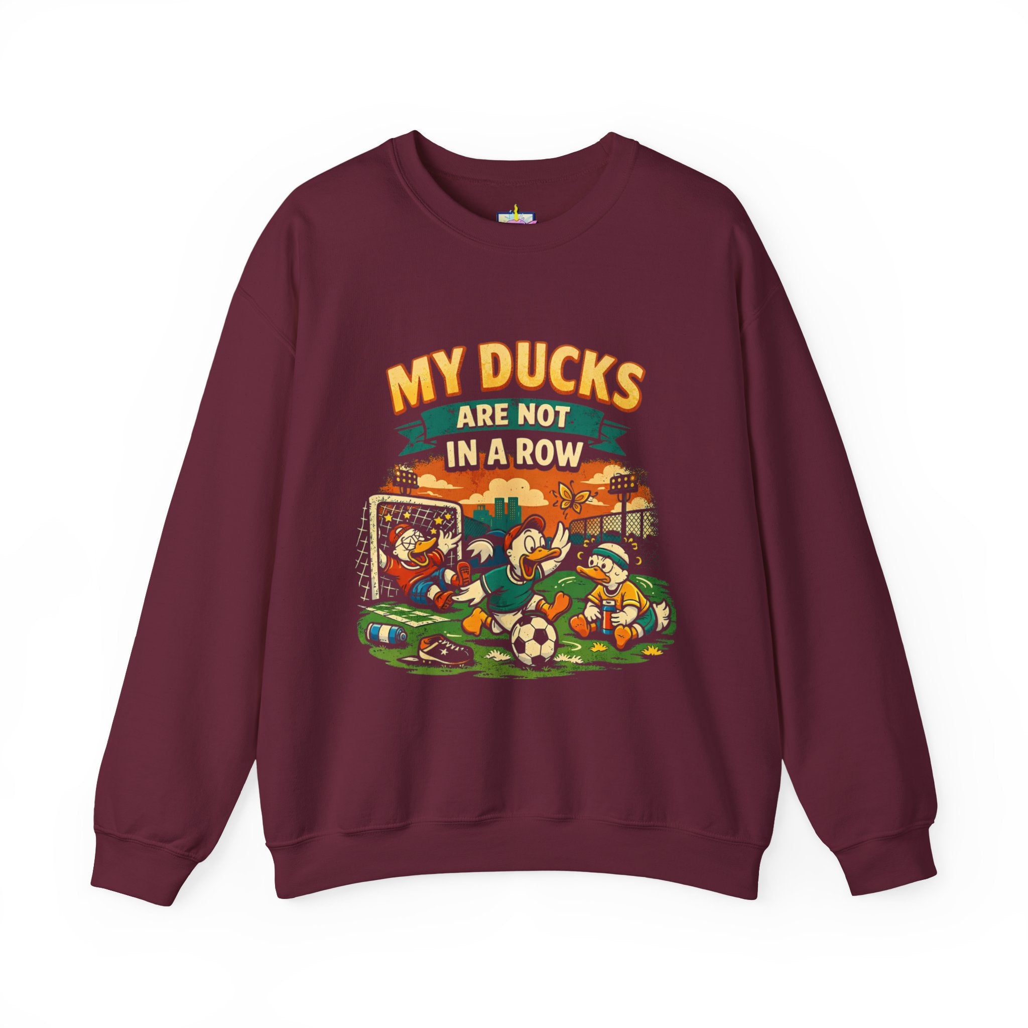 My Ducks Are Not In A Row Funny T-Shirt Sarcastic Graphic Tee Anxiety Humor Gift Funny Slogan Shirt Novelty Tee