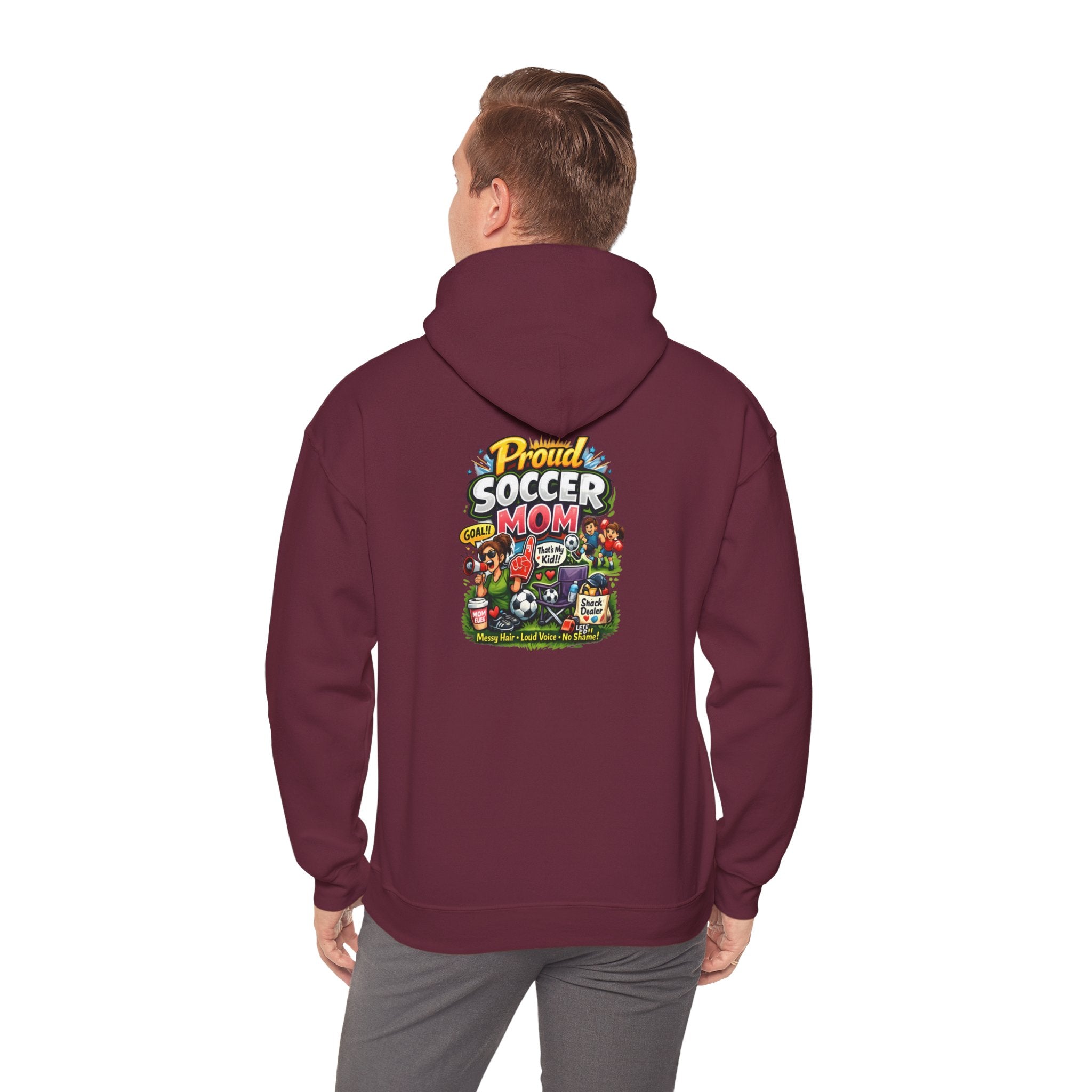 Proud Soccer Dad Funny Hoodie