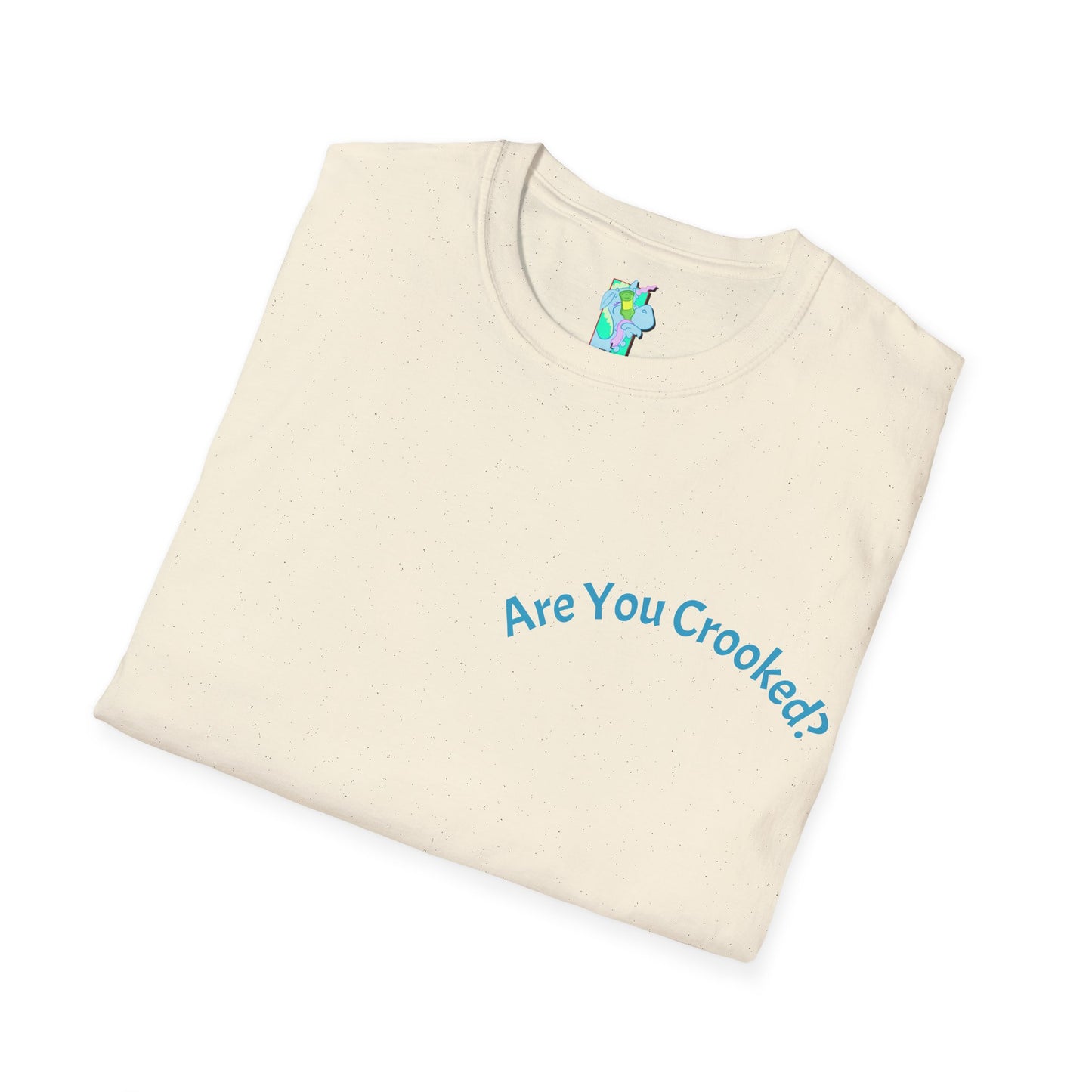 Cool Unicorn Graphic T-Shirt - Are You Crooked, RAVER? Unisex Tee