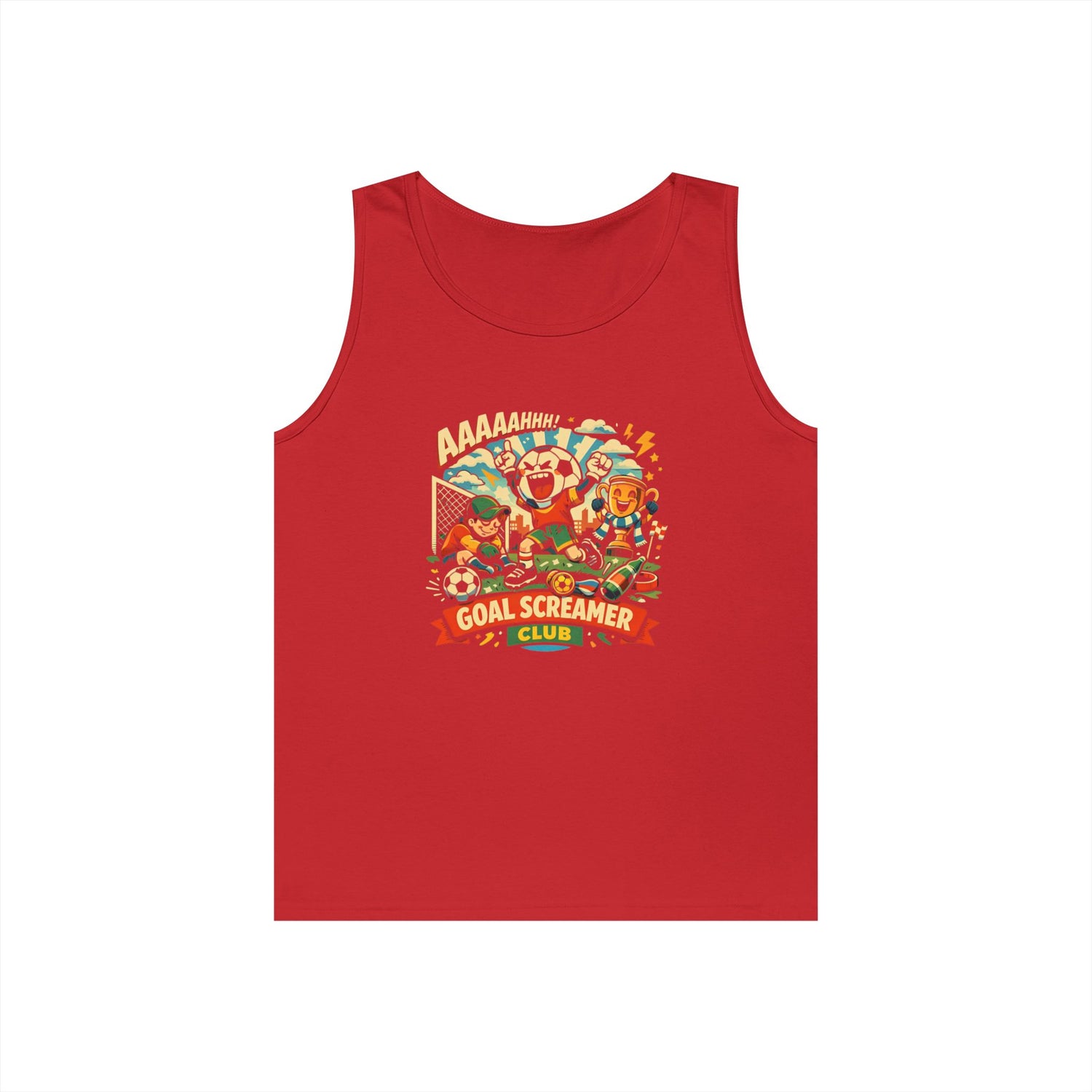 Goal Screamers Club Funny Tank Top