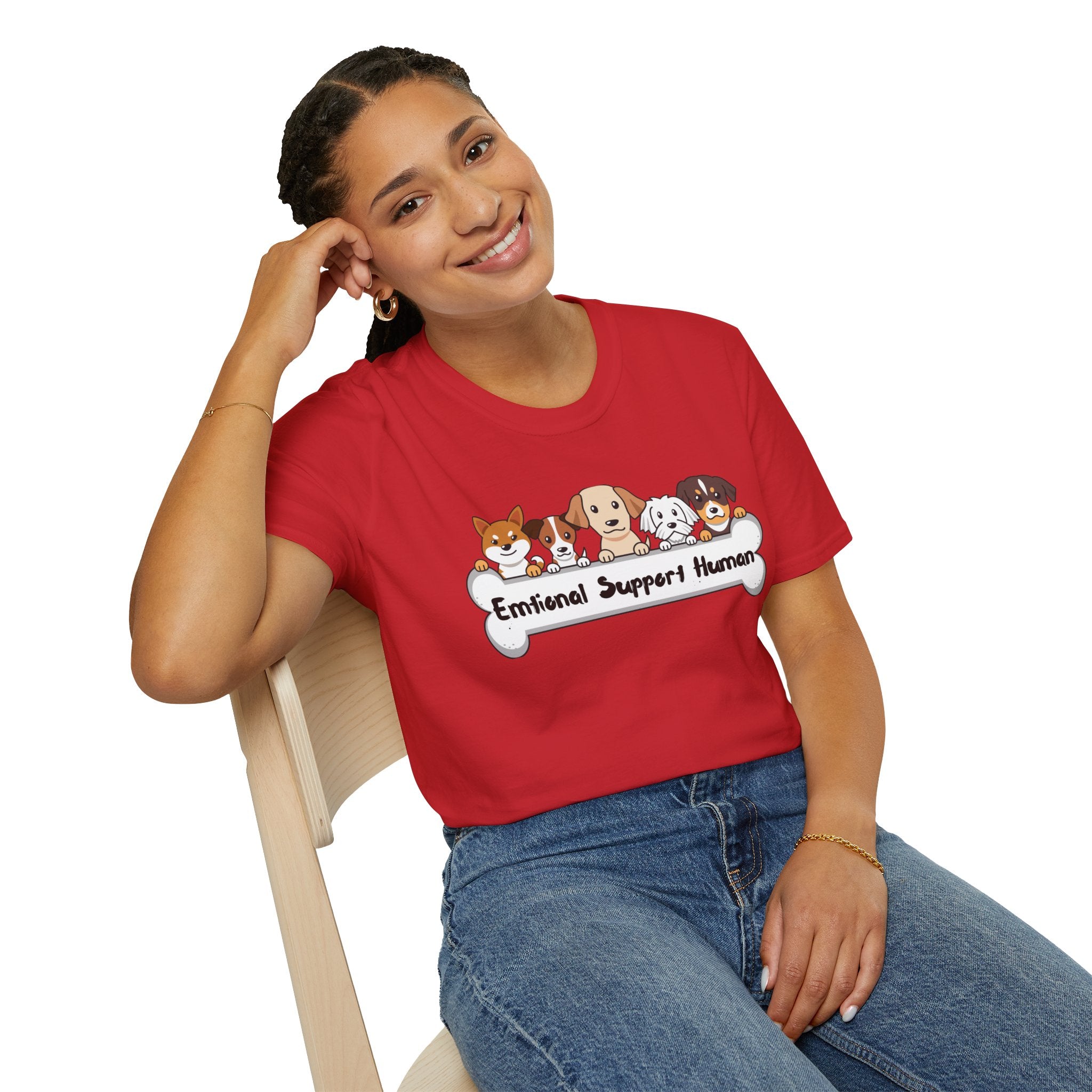 Funny Dogs Love T-Shirt — Cute Happy Pets Tee for Dog Lovers