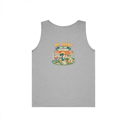 My Ducks Are Not In A Row Funny Tank Top