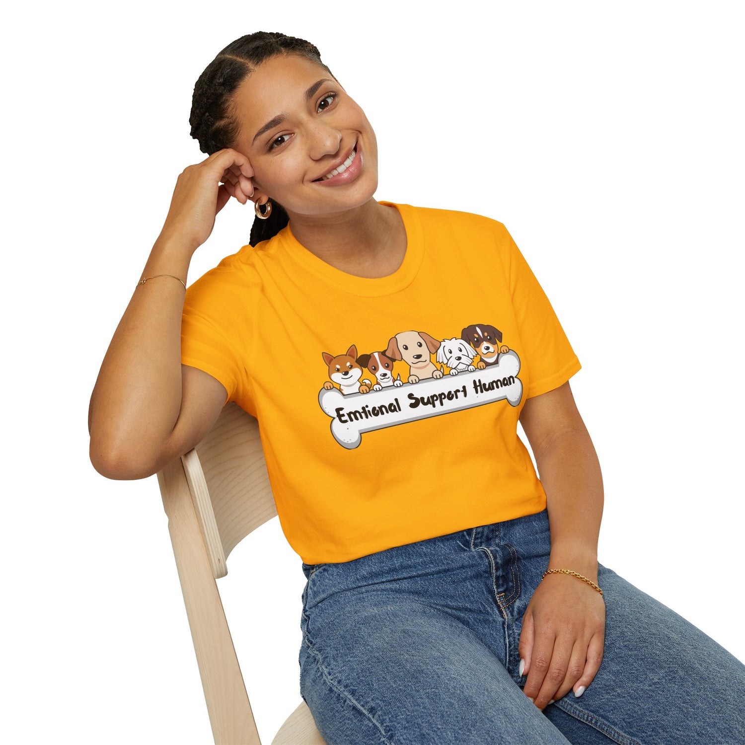 Funny Dogs Love T-Shirt — Cute Happy Pets Tee for Dog Lovers