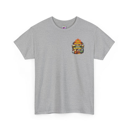 Warning May Yell At TV During Matches Funny T-Shirt