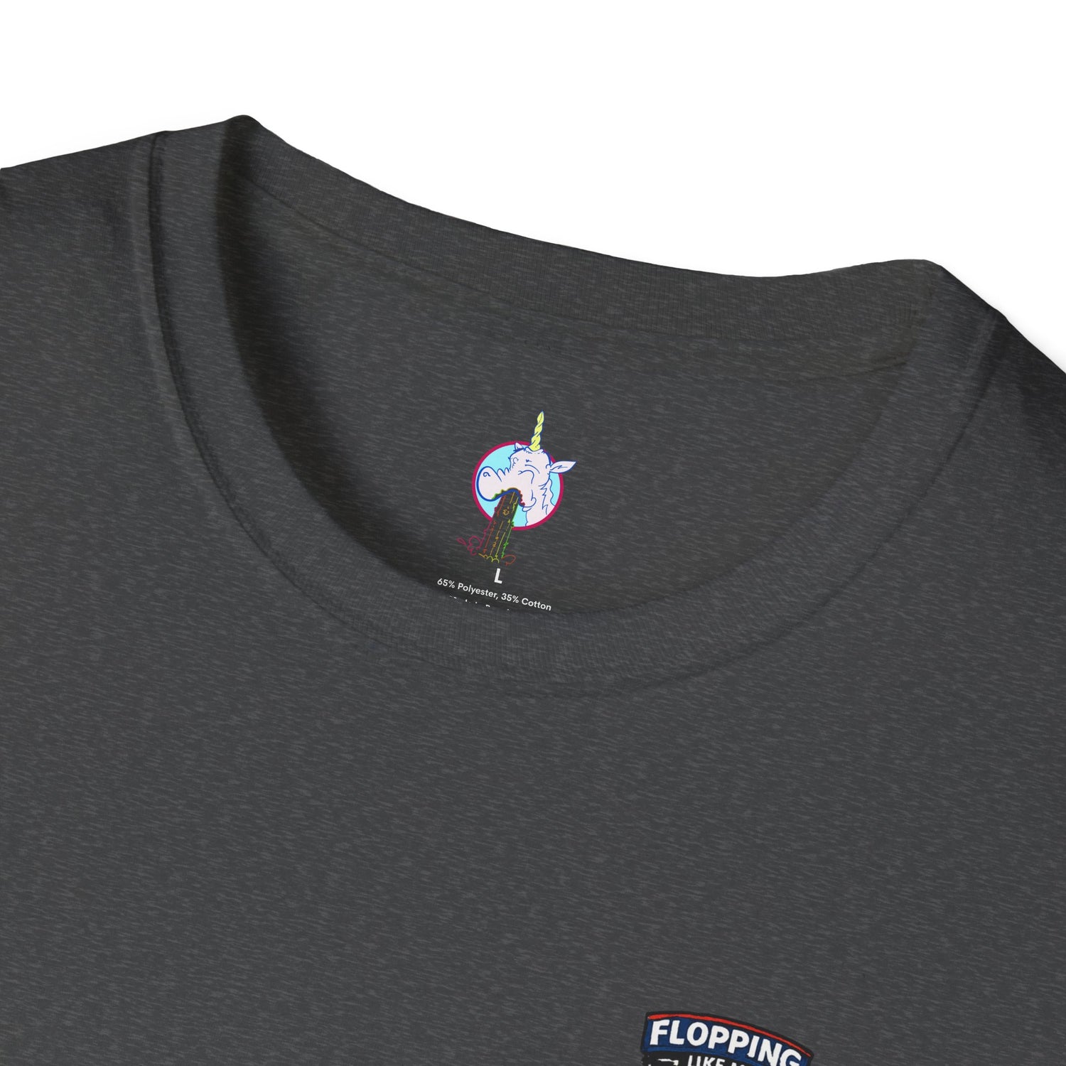 Flopping Like My Last Drink T-Shirt – Funny Bar &amp; Beer Drinking Tee