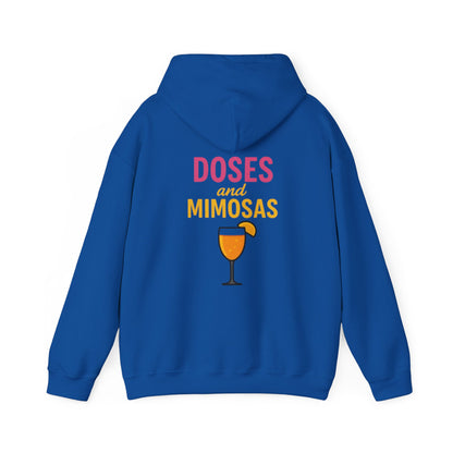 Party Vibes Hooded Sweatshirt — "Sunday Funday" Doses &amp; Mimosas