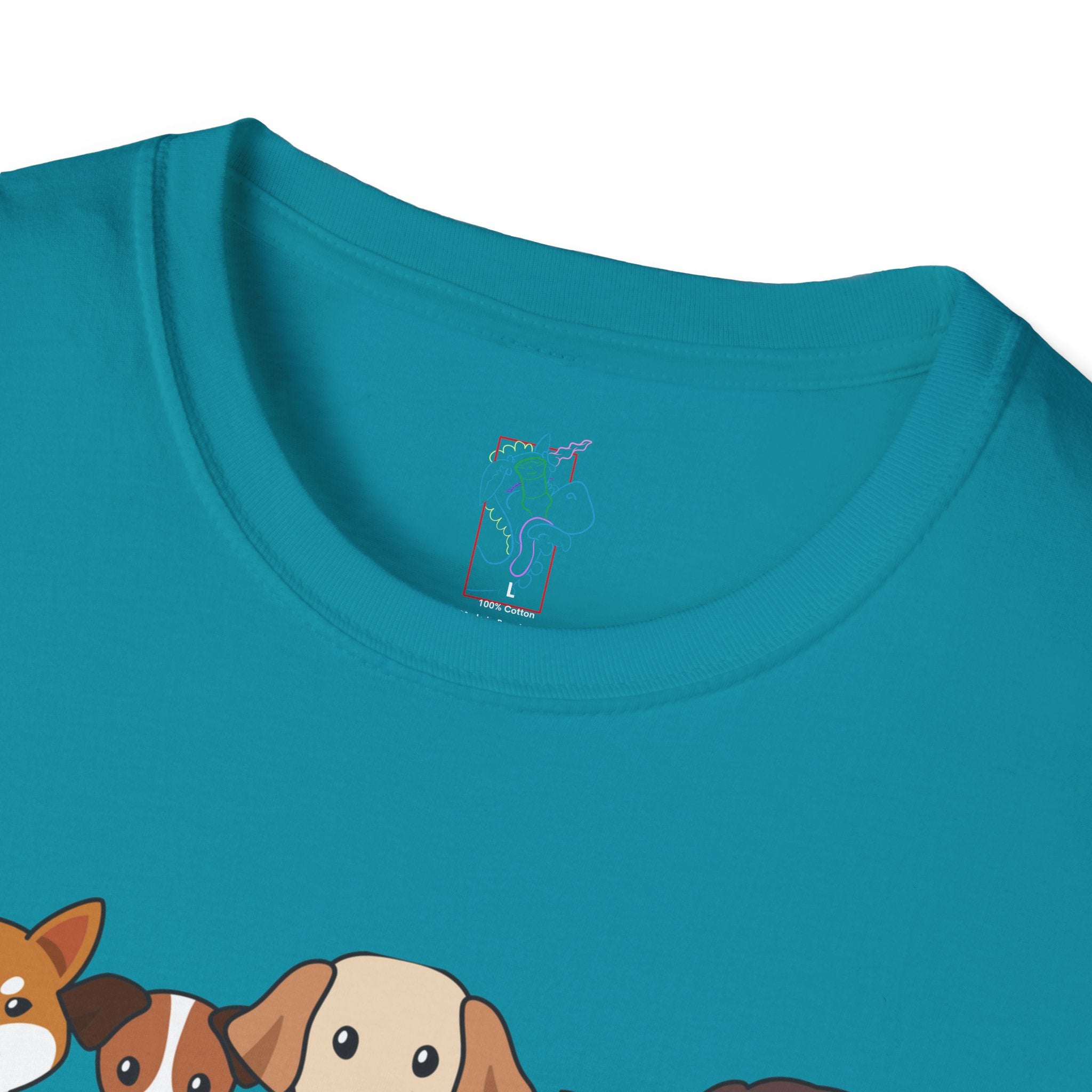 Funny Dogs Love T-Shirt — Cute Happy Pets Tee for Dog Lovers