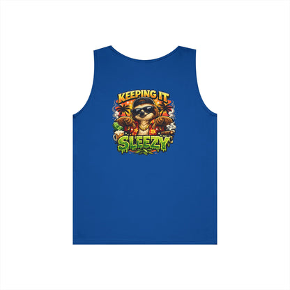 Keeping It Sleazy Sloth Funny Tank Top