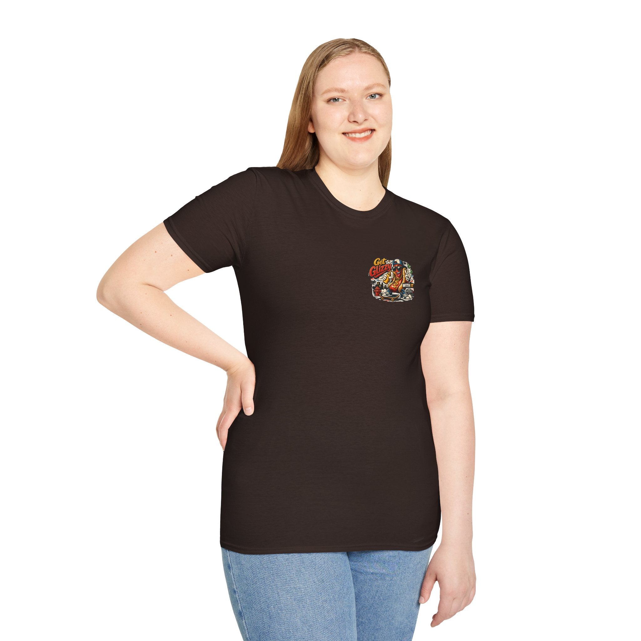 Get Glizzy With It Funny Hot Dog T-Shirt