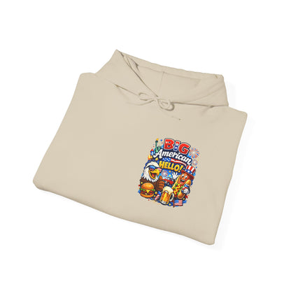 Big American Hello Funny Hoodie
