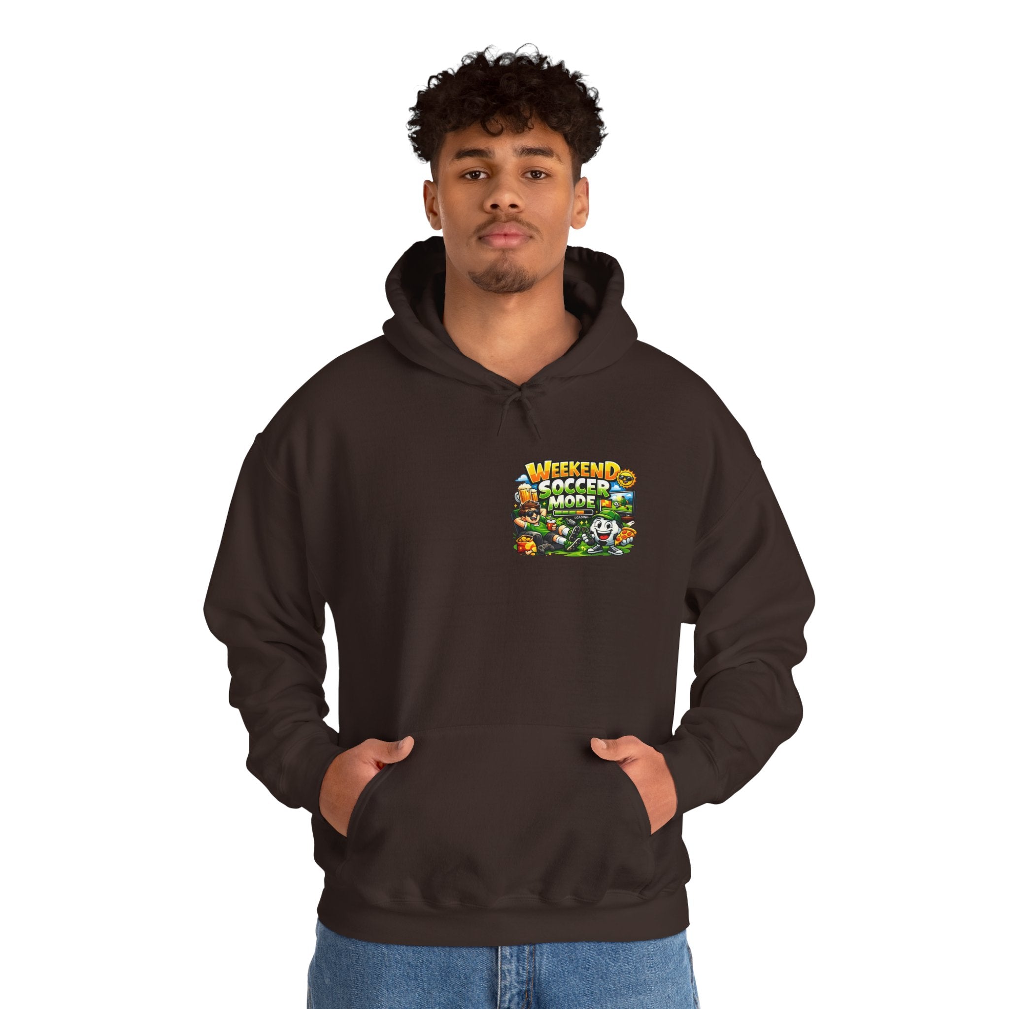 Weekend Soccer Mode Funny Hoodie