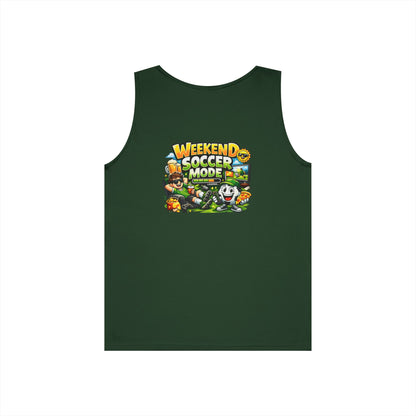 Weekend Soccer Mode Funny Tank Top