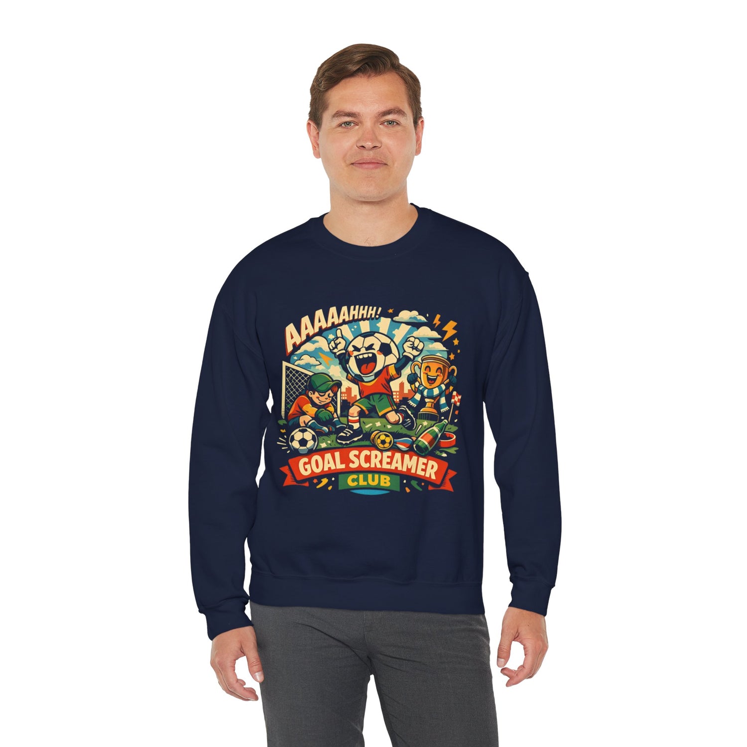 Goal Screamers Club Funny Swaetshirt
