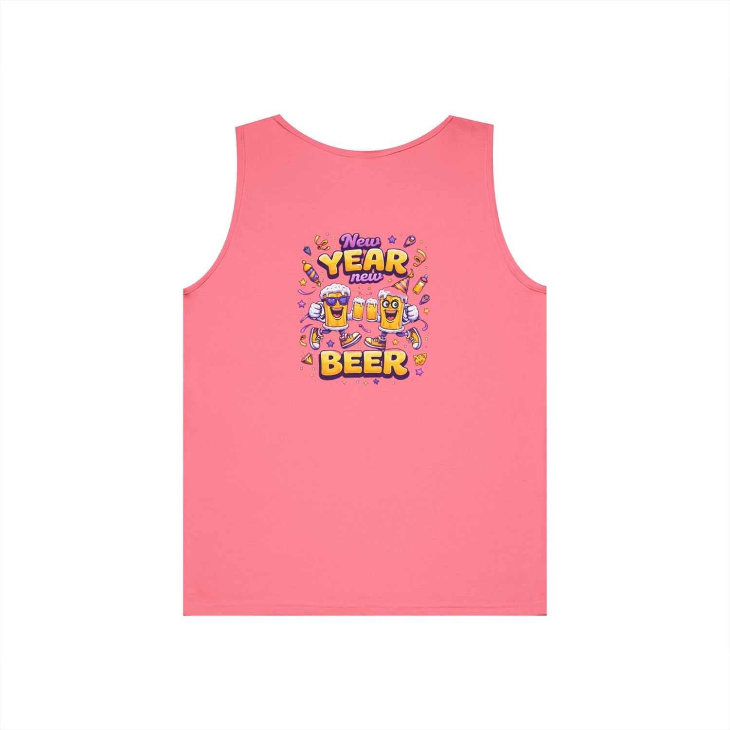 New Year New Beer Funny Tank Top