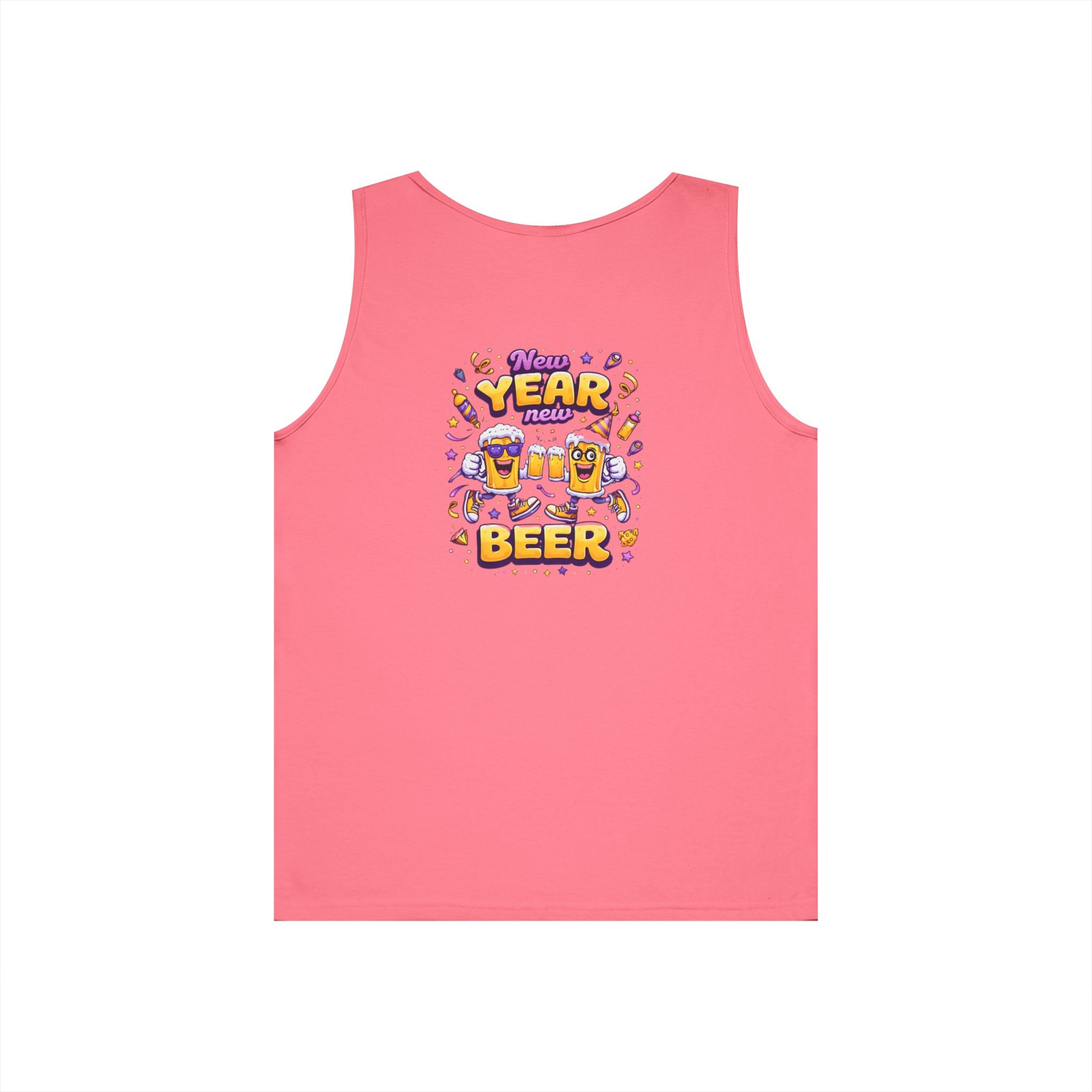 New Year New Beer Funny Tank Top