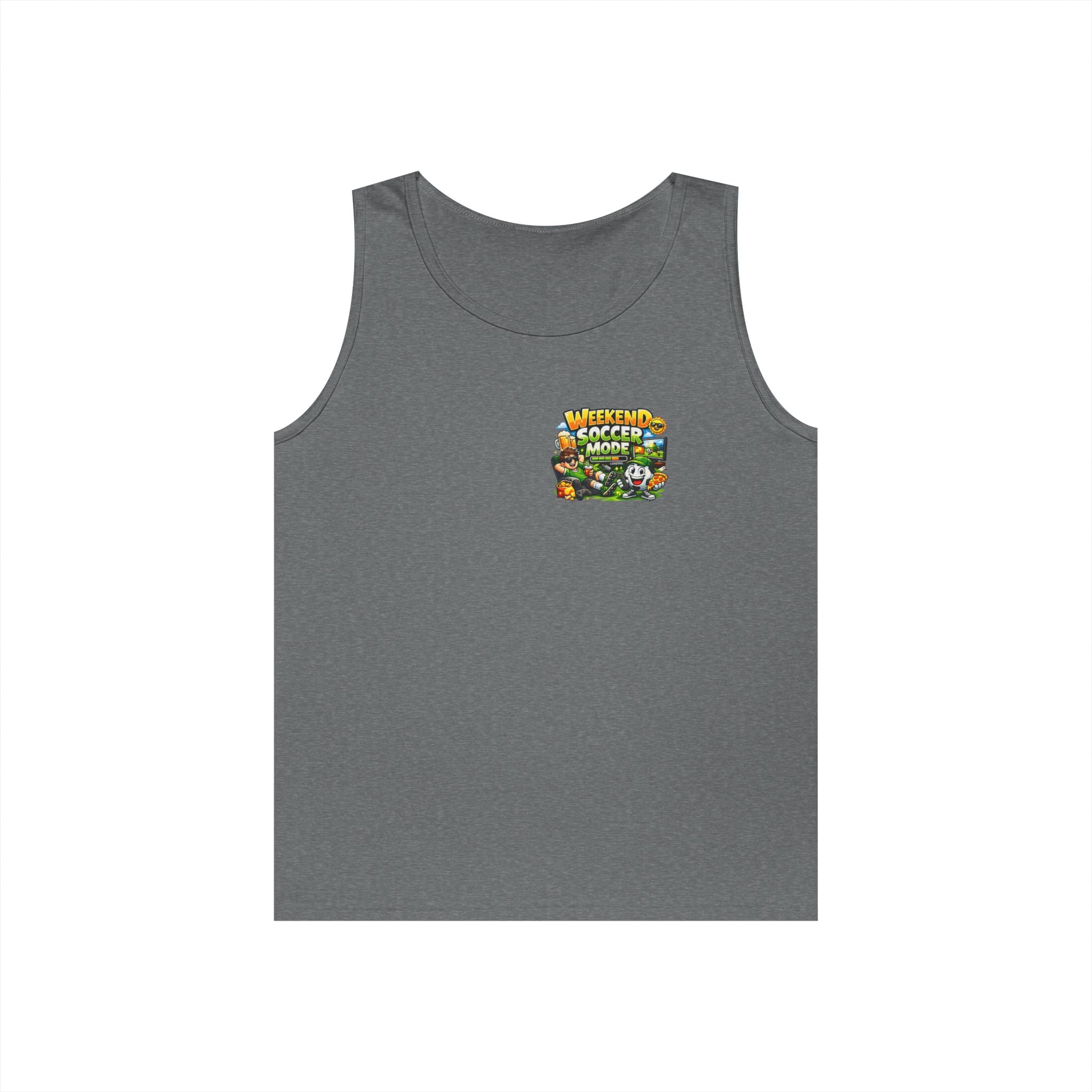 Weekend Soccer Mode Funny Tank Top