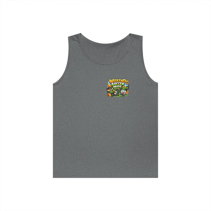 Weekend Soccer Mode Funny Tank Top