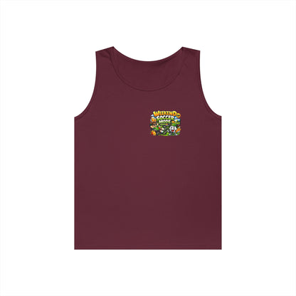 Weekend Soccer Mode Funny Tank Top