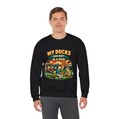 My Ducks Are Not In A Row Funny T-Shirt Sarcastic Graphic Tee Anxiety Humor Gift Funny Slogan Shirt Novelty Tee