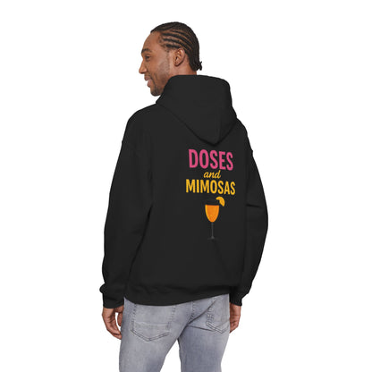 Party Vibes Hooded Sweatshirt — "Sunday Funday" Doses &amp; Mimosas