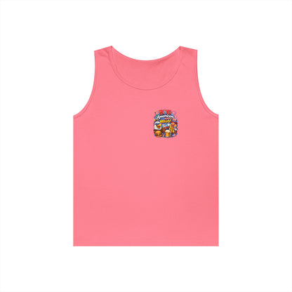 Big American Hello Funny Tank Top Patriotic