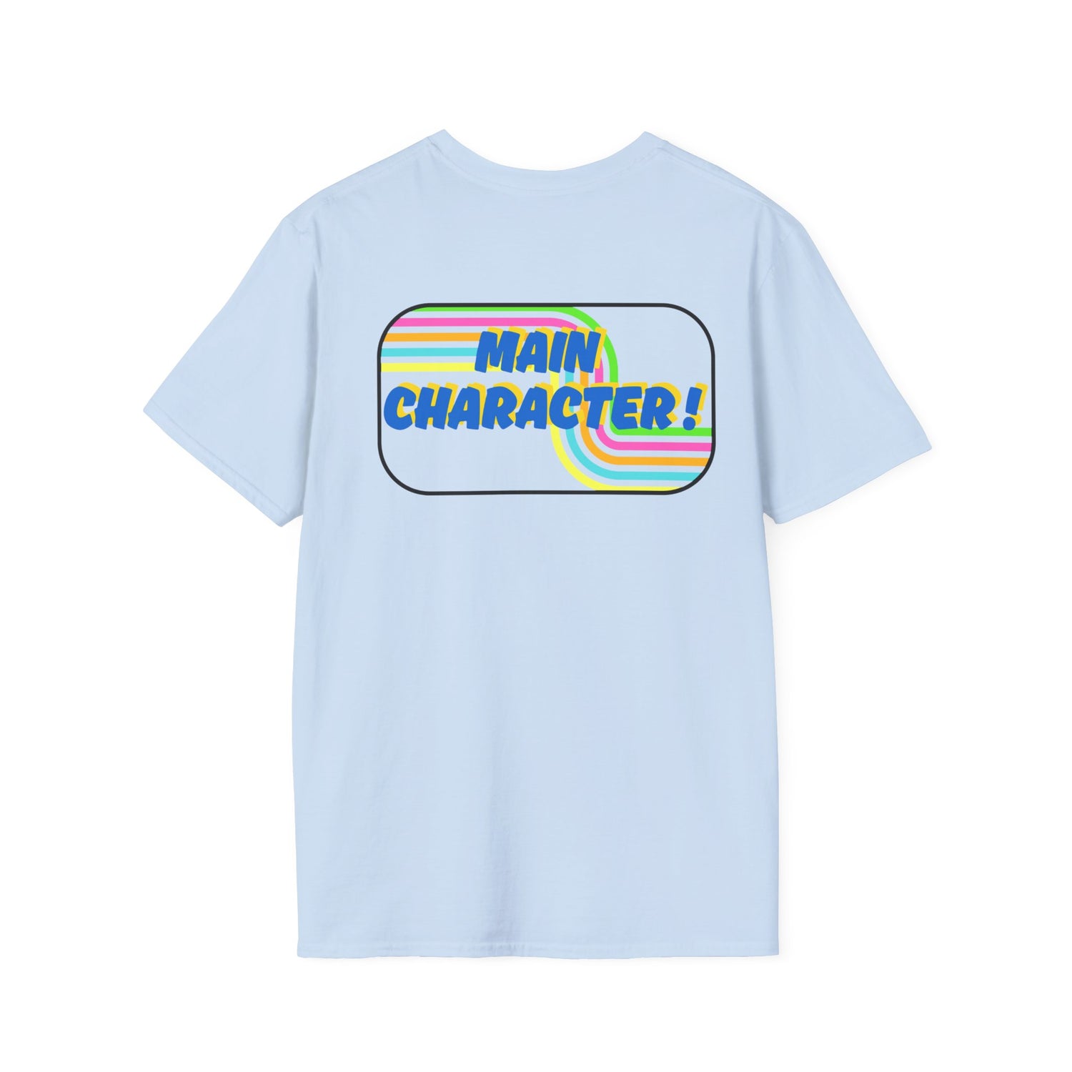 Main Character-Retro Funny — Awesome Creative Graphic T-Shirt