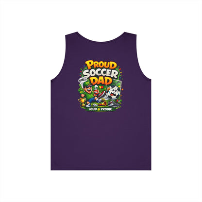 Proud Soccer Dad Tank Top — Loud &amp; Proud Dad Soccer Shirt
