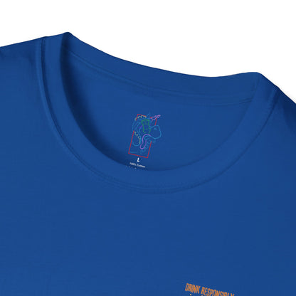 Drink Responsibly Tomorrow T-Shirt — Funny Beer Hangover Graphic Tee