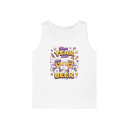 New Year New Beer Funny T-Shirt Sarcastic Drinking Tee Funny New Years Shirt Resolution Novelty Beer Gift Graphic Tee