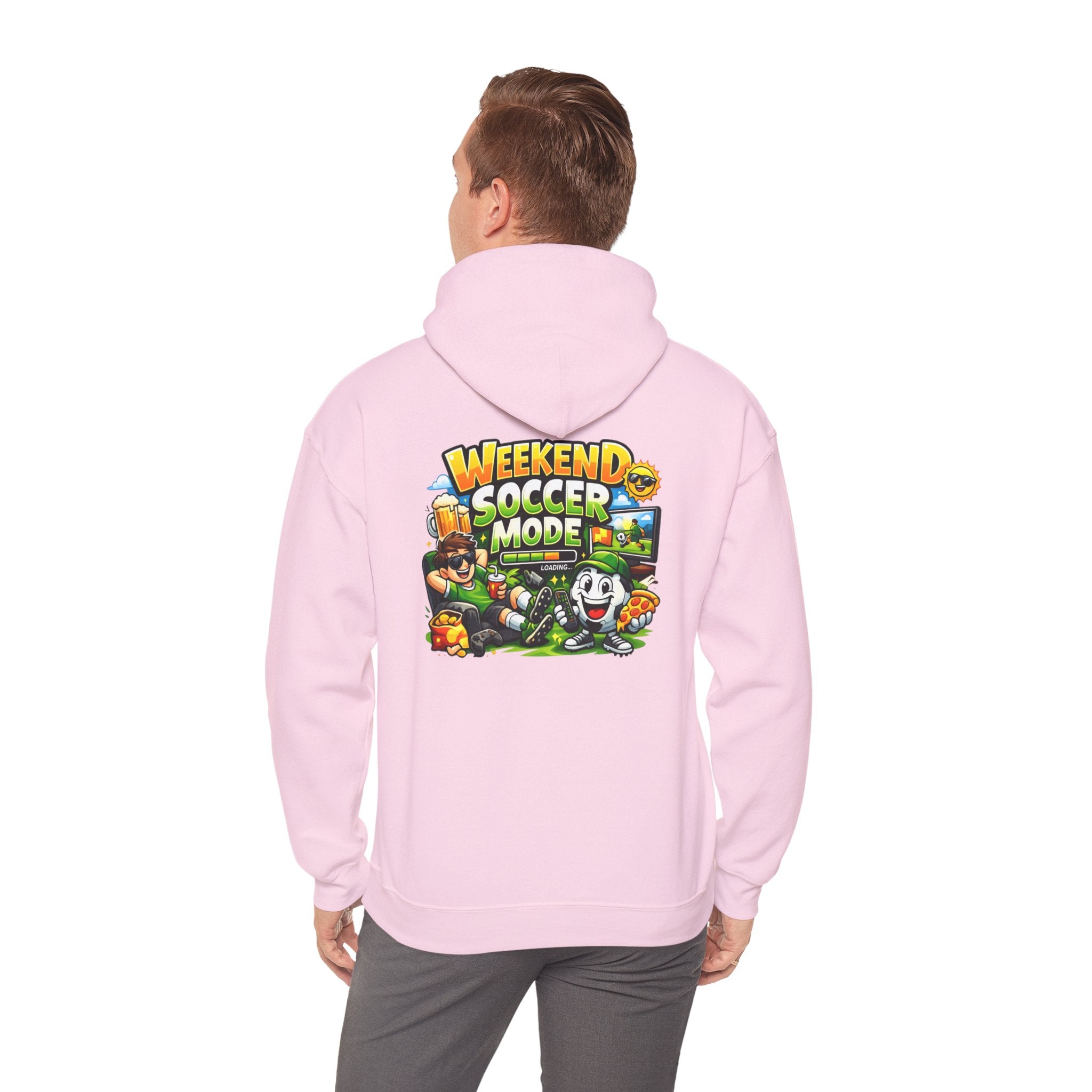 Weekend Soccer Mode Funny Hoodie