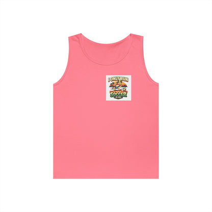 I Only Run When Soccer Is On Funny Tank Top