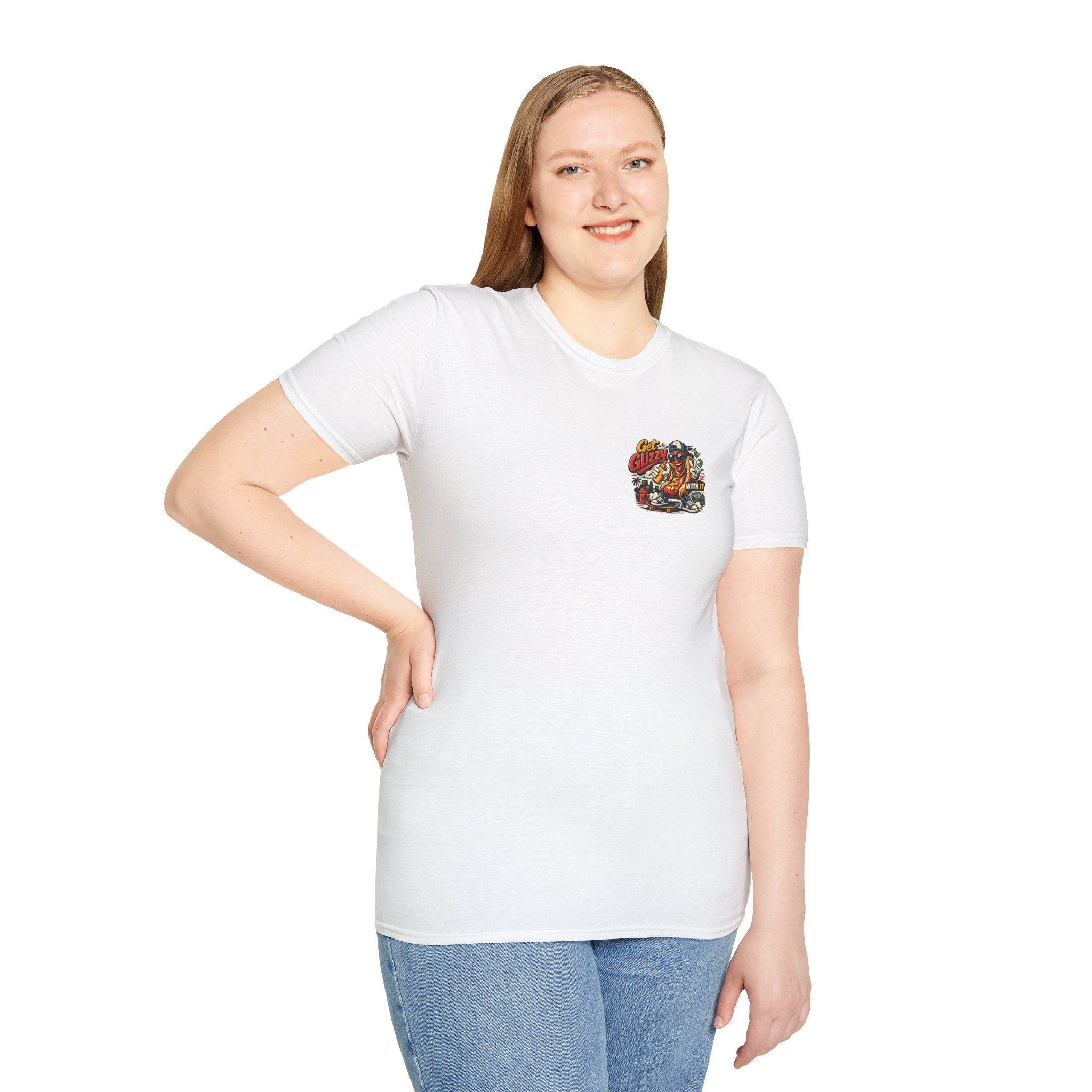 Get Glizzy With It Funny Hot Dog T-Shirt