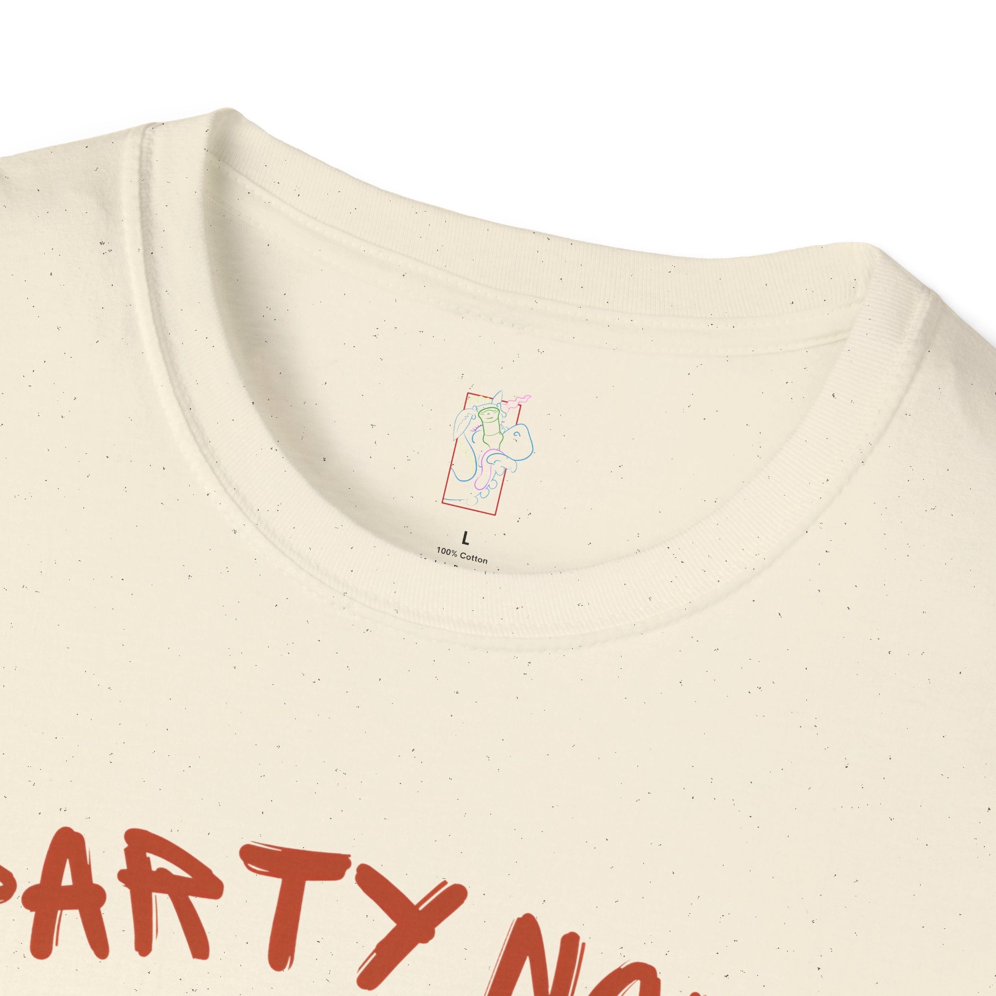 T-Shirt — “Party Now, Adult Later” Funny Party Graphic Tee